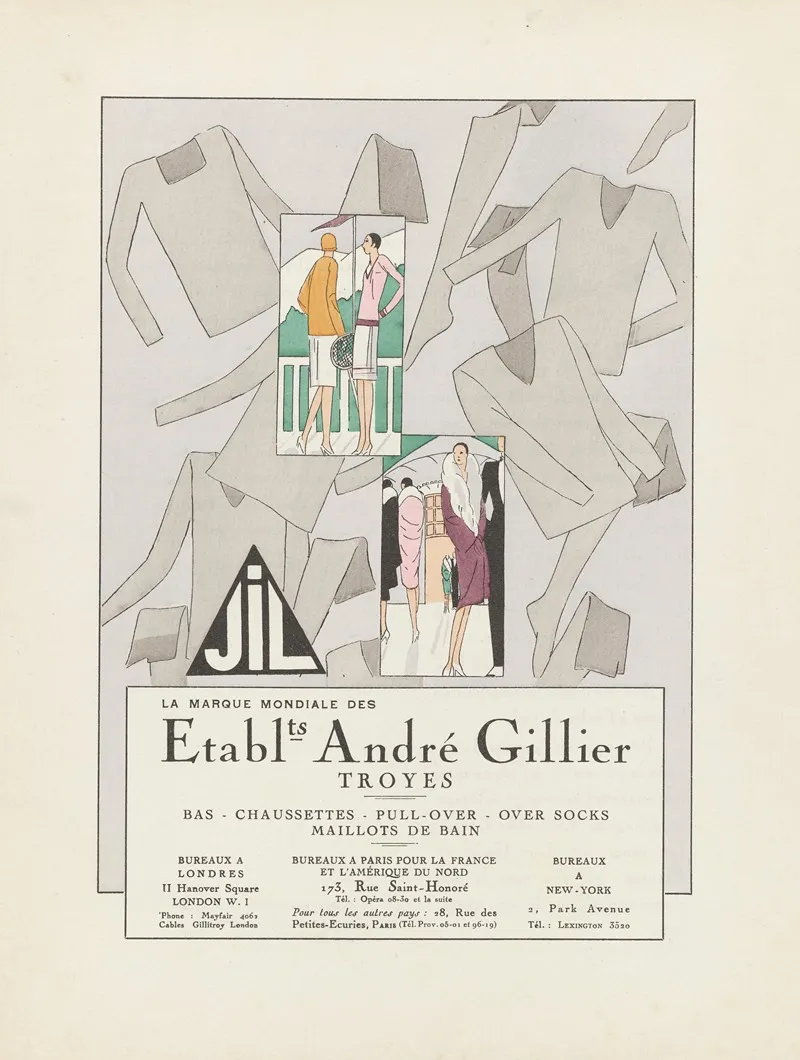 Art Gout Beaute No 105 9e Annee P 5 Wall Art by Charles Goy - High-Resolution Digital Print