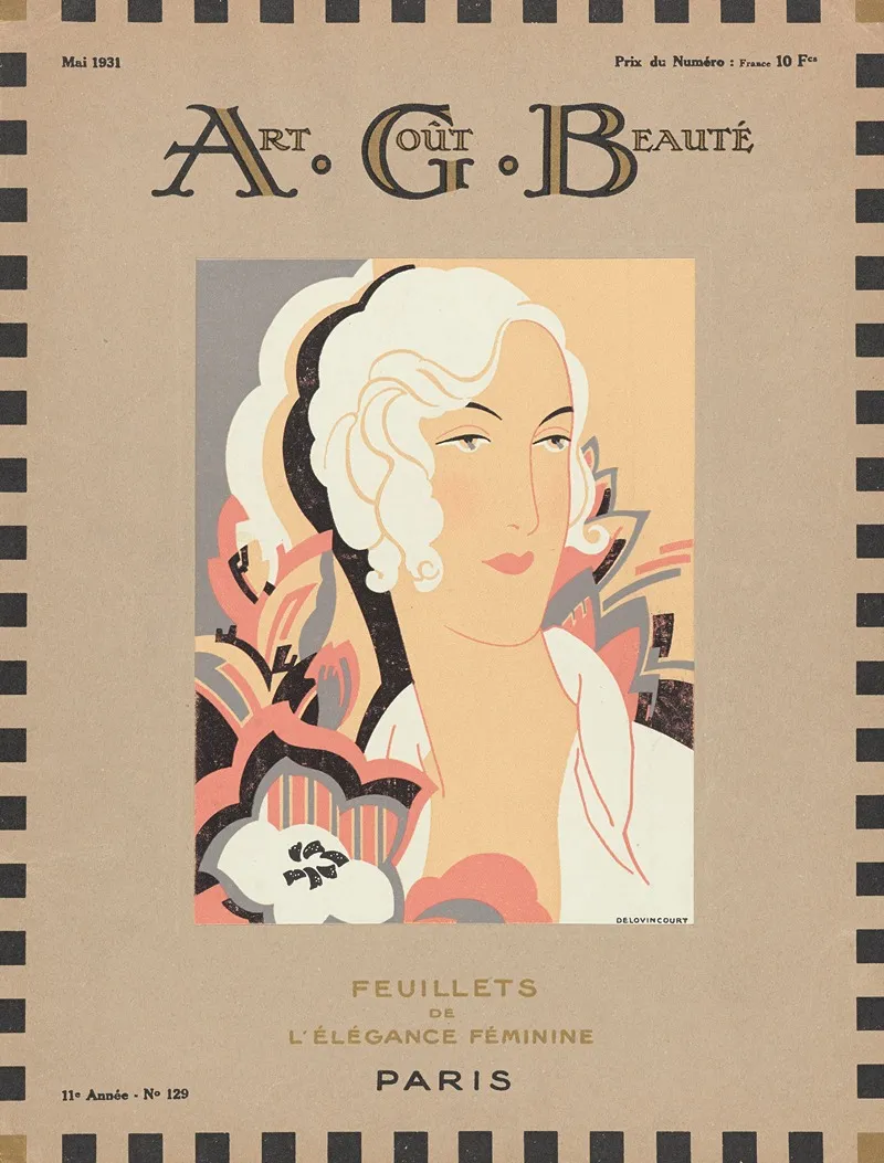 Art Gout Beaute No 129 11e Annee Wall Art by Charles Goy - High-Resolution Digital Print