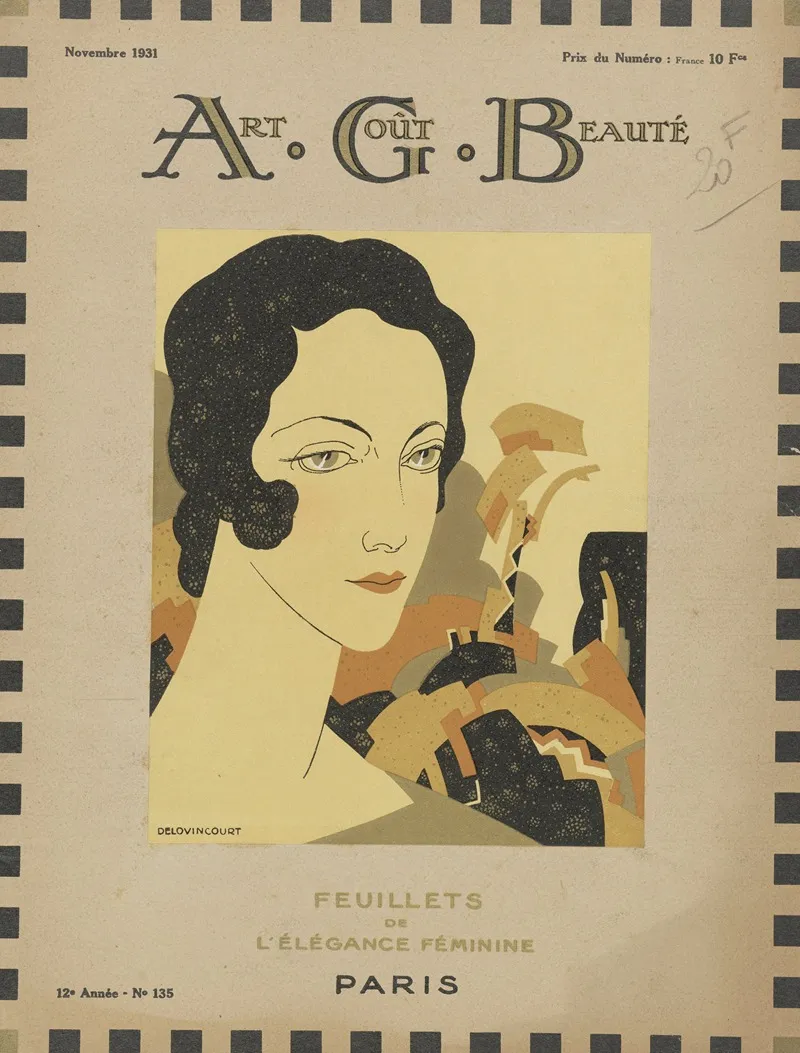 Art Gout Beaute No 135 12e Annee Wall Art by Charles Goy - High-Resolution Digital Print
