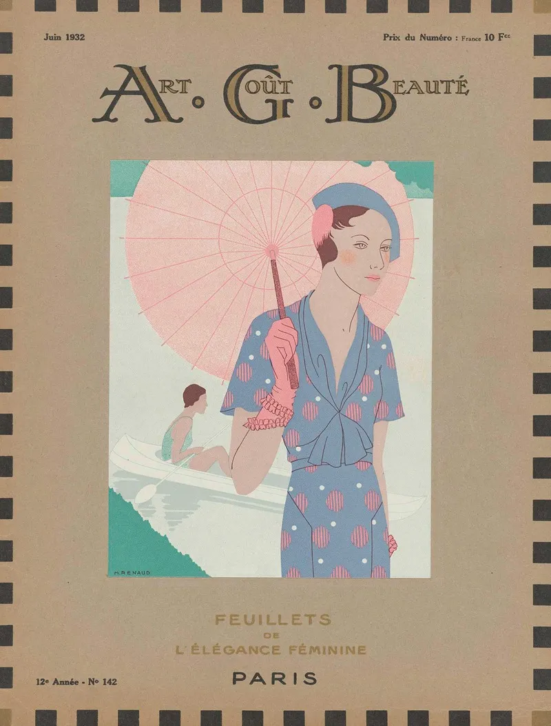 Art Gout Beaute No 142 12e Annee Wall Art by Charles Goy - High-Resolution Digital Print