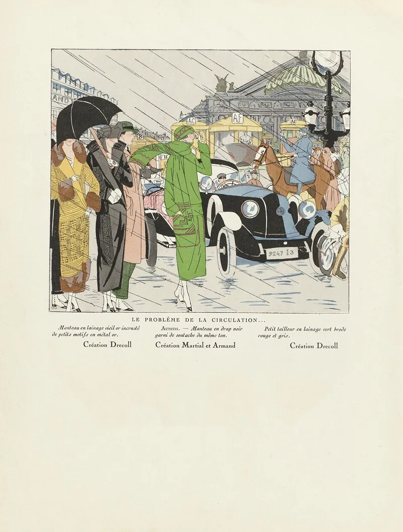 Art Gout Beaute No 41 4e Annee P 8 Wall Art by Charles Goy - High-Resolution Digital Print