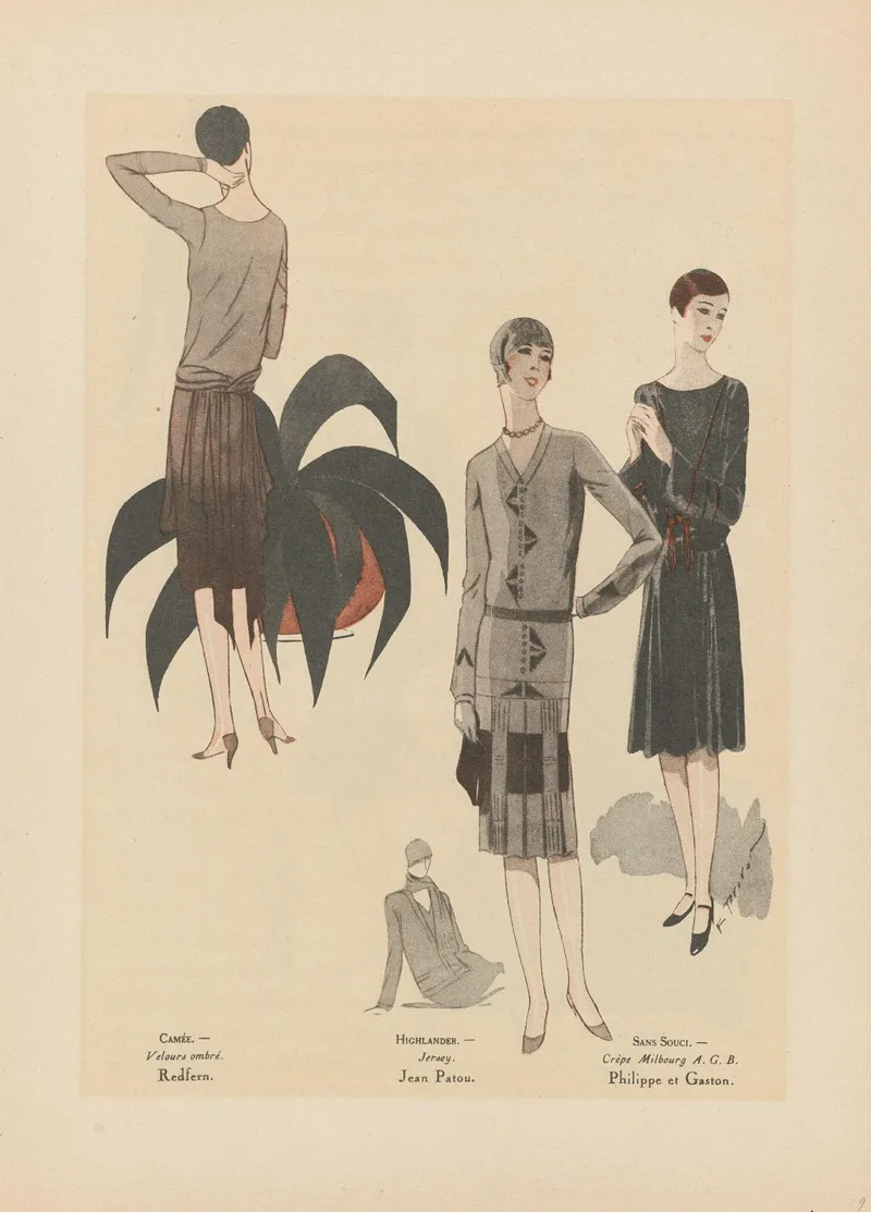 Art Gout Beaute No 99 9e Annee P 9 Wall Art by Charles Goy - High-Resolution Digital Print