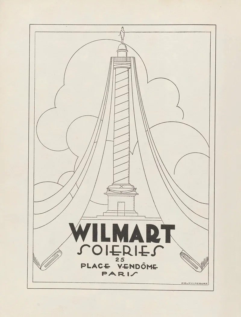 Art Gout Beaute Wilmart Soieries Wall Art by Charles Goy - High-Resolution Digital Print