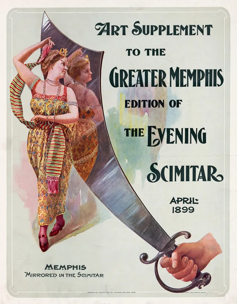 Art Supplement To The Greater Memphis Edition Of The Evening Scimitar Wall Art by Anonymous - High-Resolution Digital Print