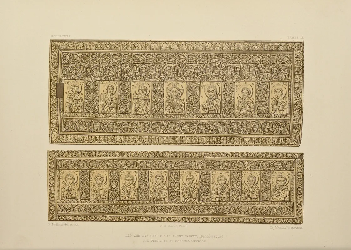 Art Treasures Of The United Kingdom Pl 03 Wall Art by Robert Dudley - High-Resolution Digital Print