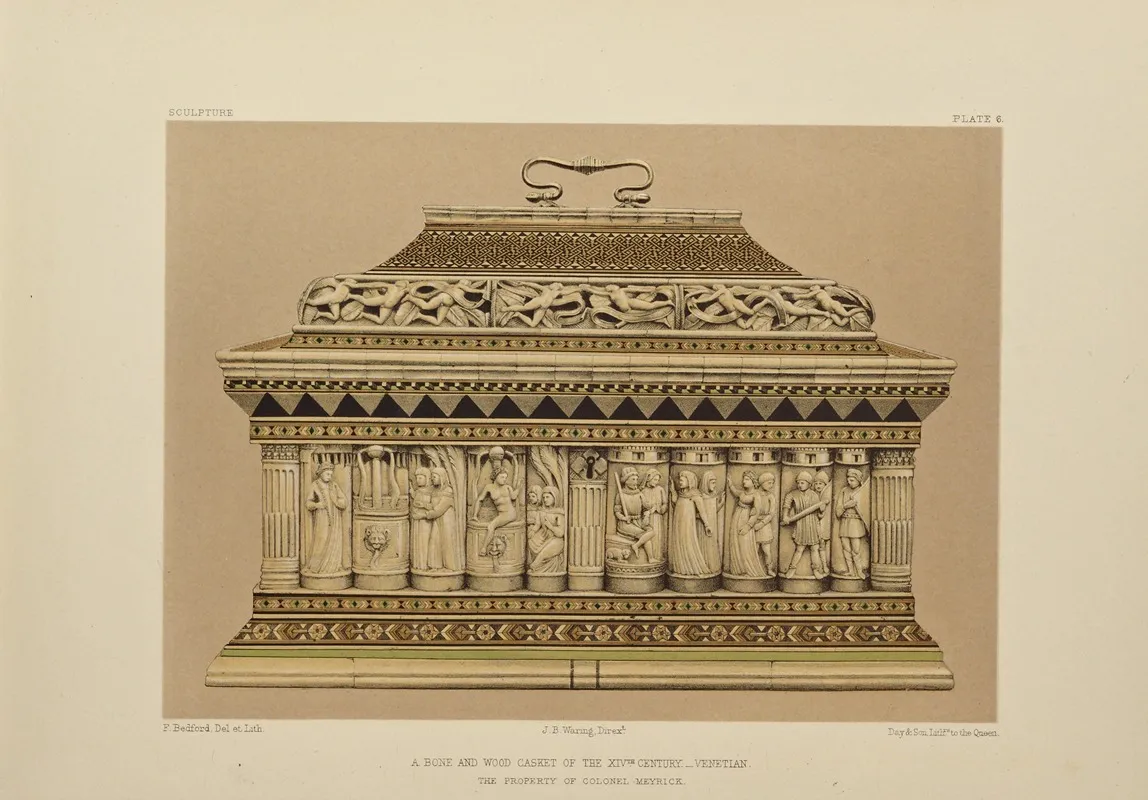 Art Treasures Of The United Kingdom Pl 07 Wall Art by Robert Dudley - High-Resolution Digital Print
