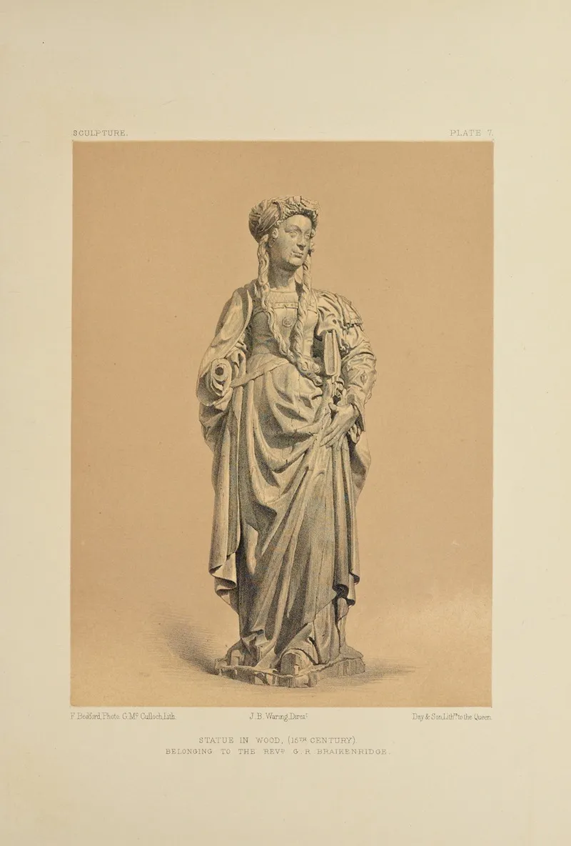 Art Treasures Of The United Kingdom Pl 08 Wall Art by Robert Dudley - High-Resolution Digital Print