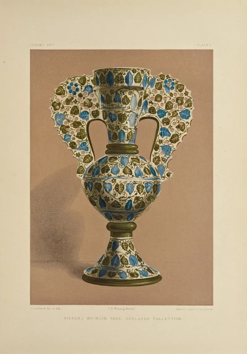 Art Treasures Of The United Kingdom Pl 20 Wall Art by Robert Dudley - High-Resolution Digital Print