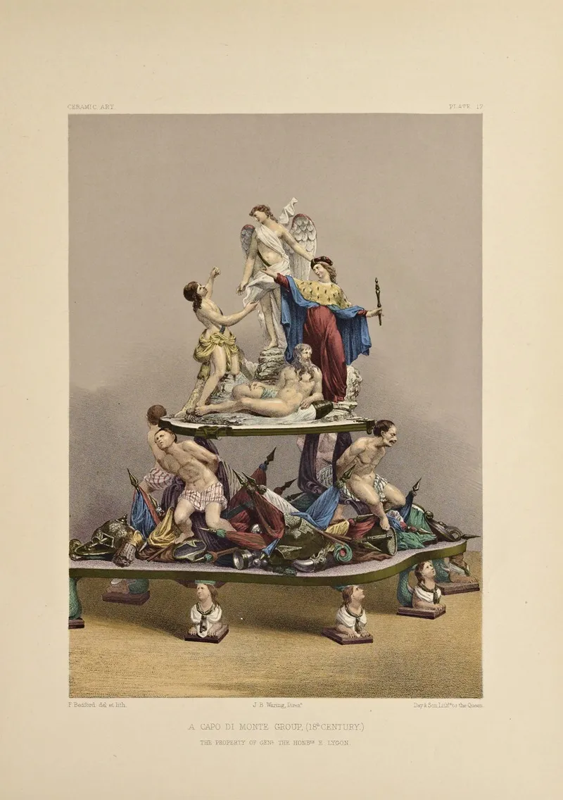 Art Treasures Of The United Kingdom Pl 36 Wall Art by Robert Dudley - High-Resolution Digital Print