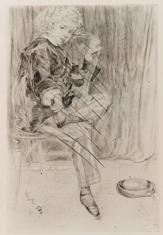 Arthur Haden Wall Art by James Abbott McNeill Whistler - High-Resolution Digital Print