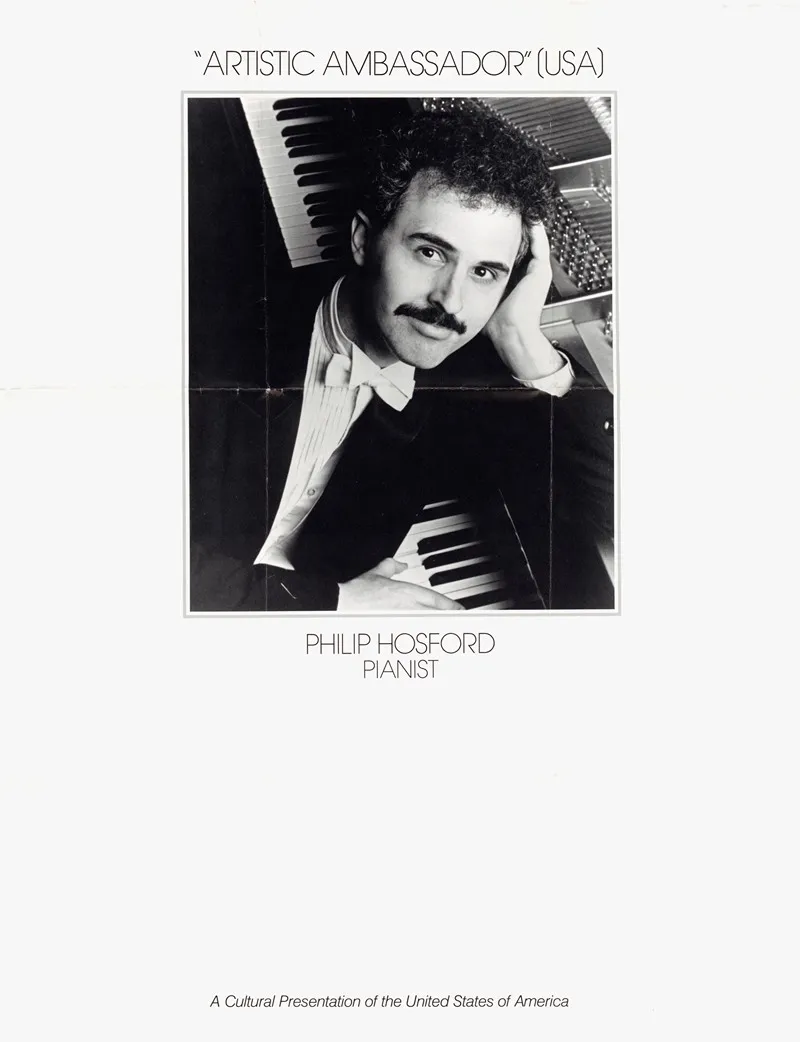 Artistic Ambassador Usa Philip Hosford Pianist