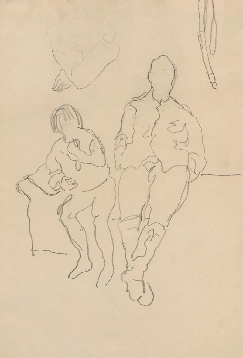 Artists Brother Wlodzimierz Waliszewski And Kirill Zdanevich
