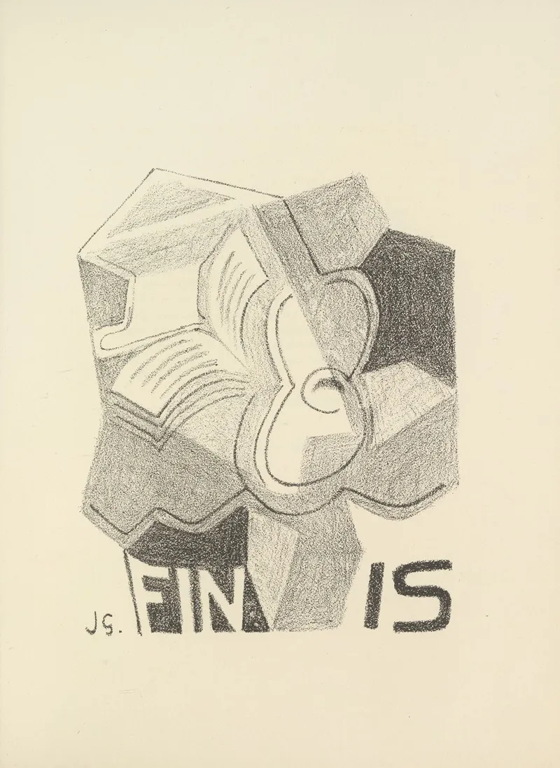 As A Wife Has A Cow Pl 4 Wall Art by Juan Gris - High-Resolution Digital Print