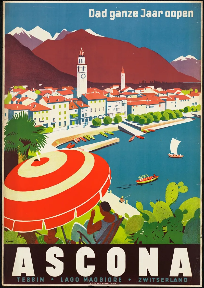 Ascona Dad Ganze Jaar Oopen Wall Art by Anonymous - High-Resolution Digital Print