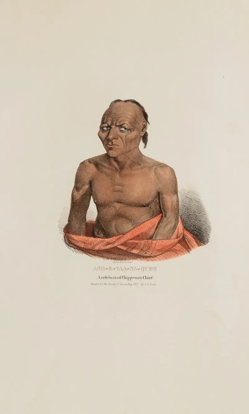 Ash E Taa Na Quet A Celebrated Chippeway Chief