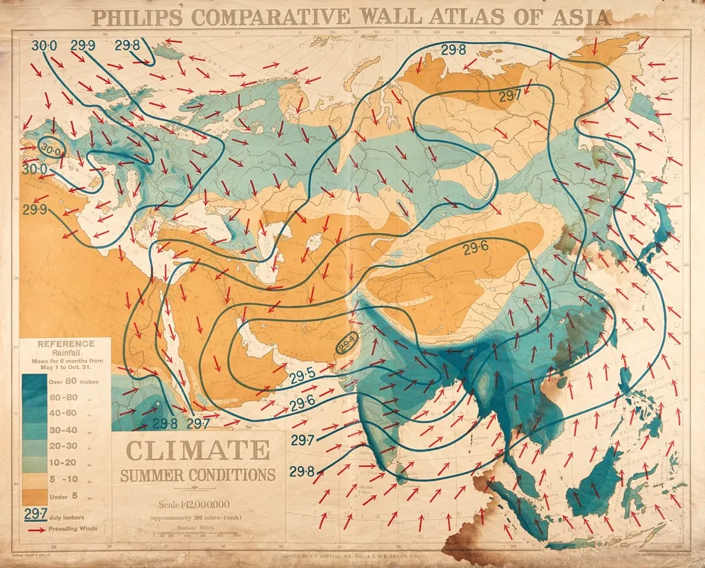 Asia Climate Summer Conditions