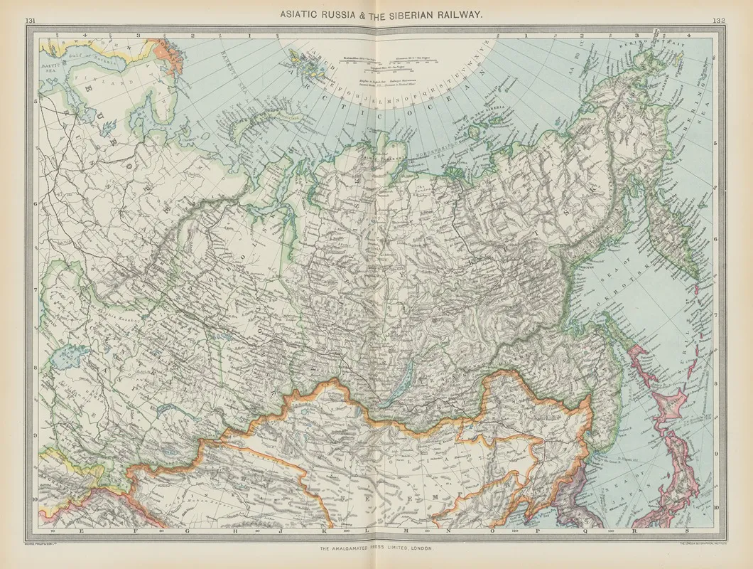 Asiatic Russia And The Siberian Railway