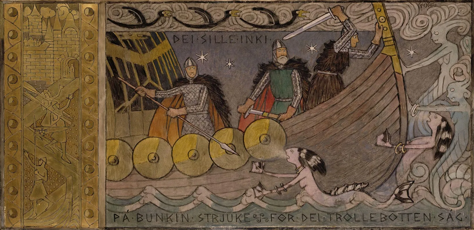 Asmund And His Brothers On The Sea