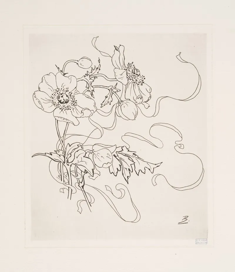Assiette Anemone