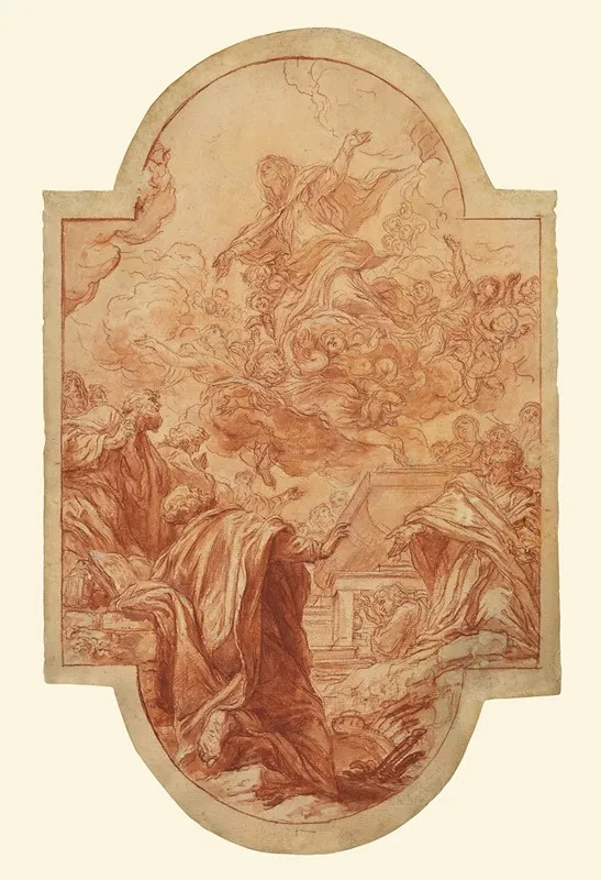 Assumption Of The Virgin 9 Wall Art by Baldassarre Franceschini - High-Resolution Digital Print