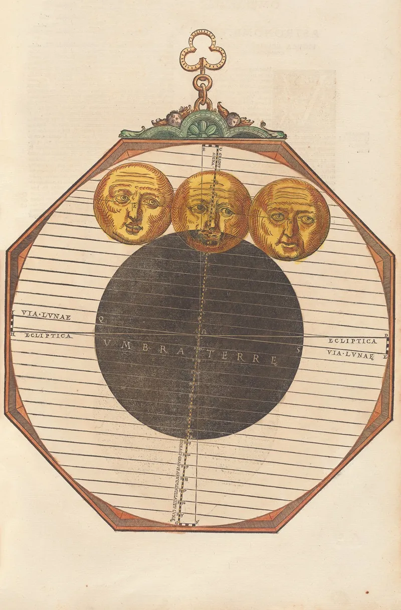 Astronomicum Caesareum Pl 026 Wall Art by Petrus Apianus - High-Resolution Digital Print