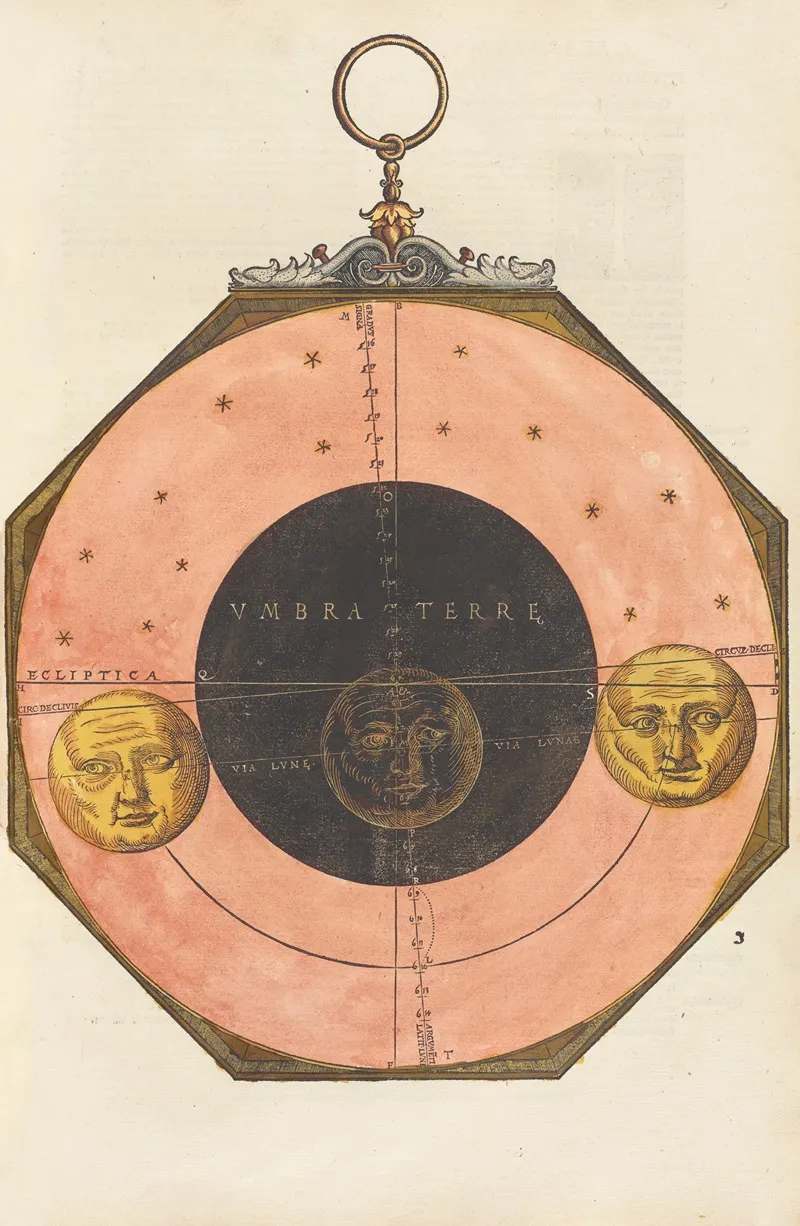 Astronomicum Caesareum Pl 027 Wall Art by Petrus Apianus - High-Resolution Digital Print
