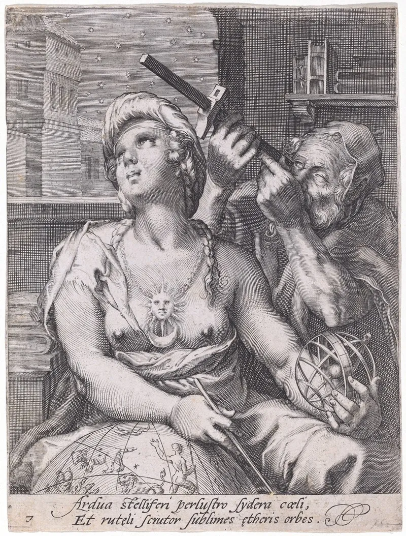 Astronomy Wall Art by Cornelis Jacobsz Drebbel - High-Resolution Digital Print