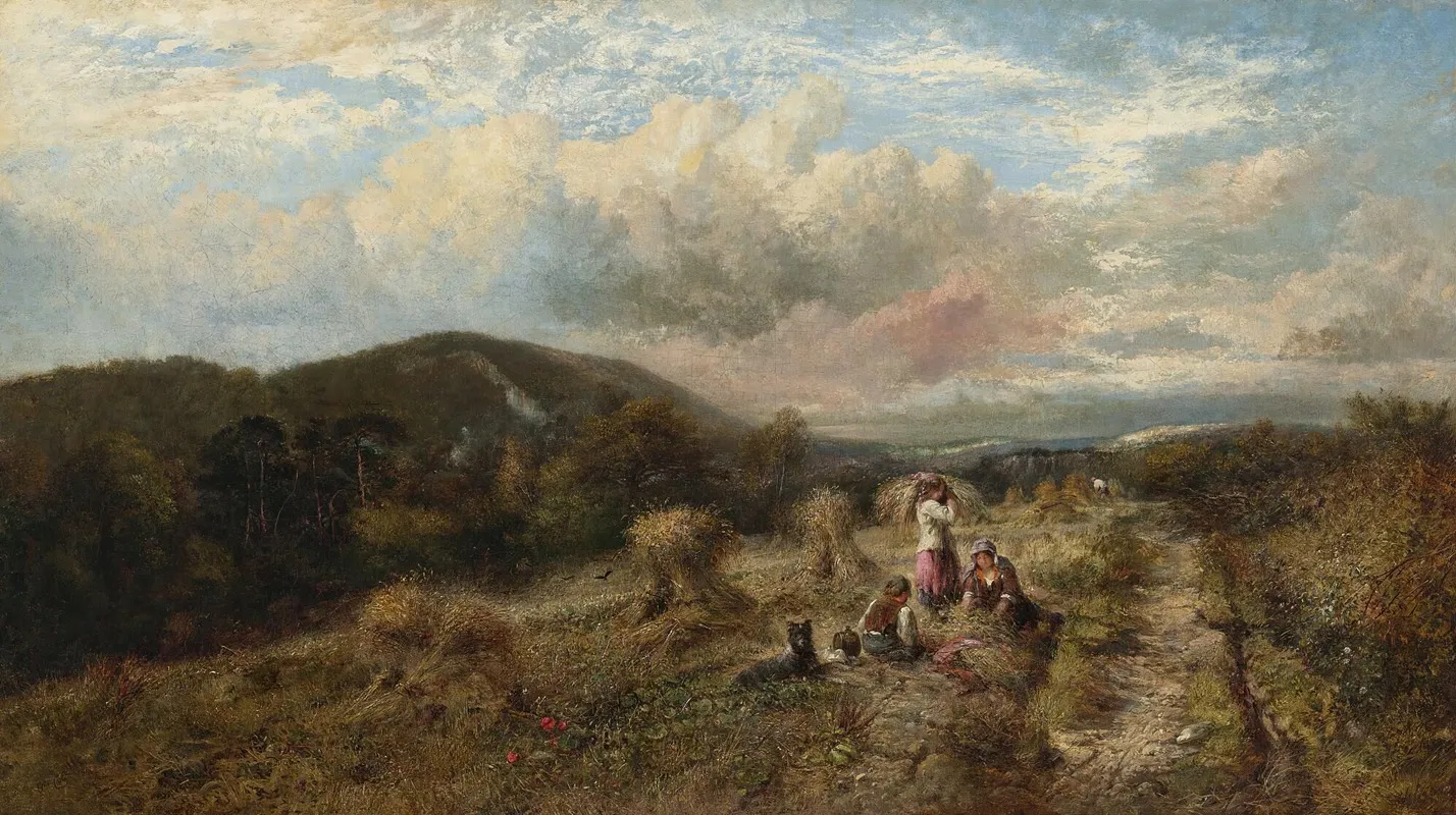 At Harvest Wall Art by George Cole - High-Resolution Digital Print