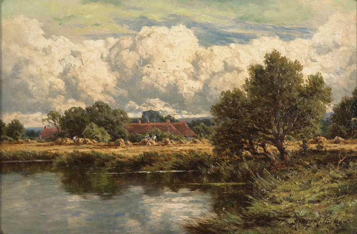 At Sonning Berkshire Wall Art by Henry H. Parker - High-Resolution Digital Print