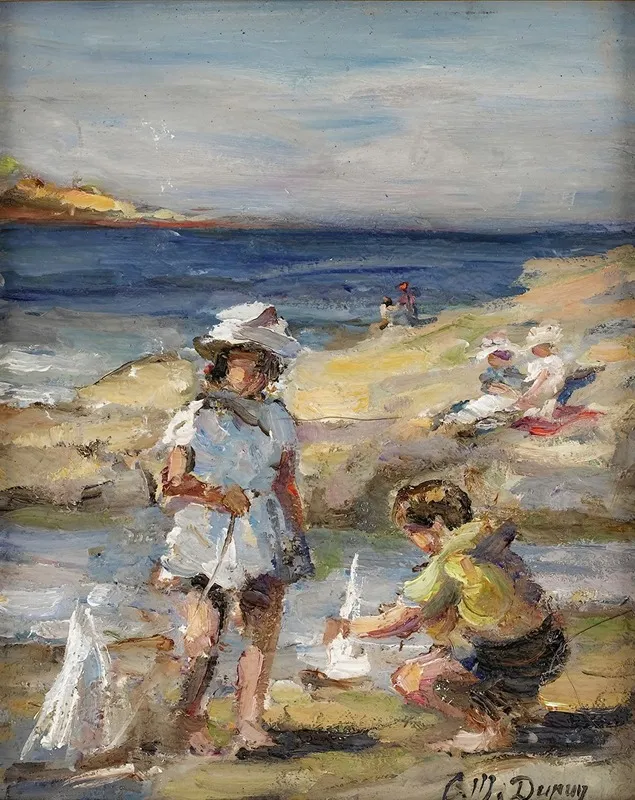 At The Beach 2 Wall Art by Paul Michel Dupuy - High-Resolution Digital Print
