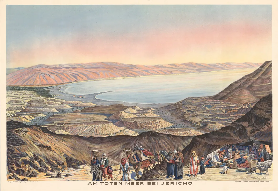 At The Dead Sea Near Jericho