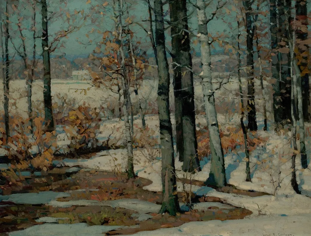 At The Forests Edge Wall Art by John Fabian Carlson - High-Resolution Digital Print