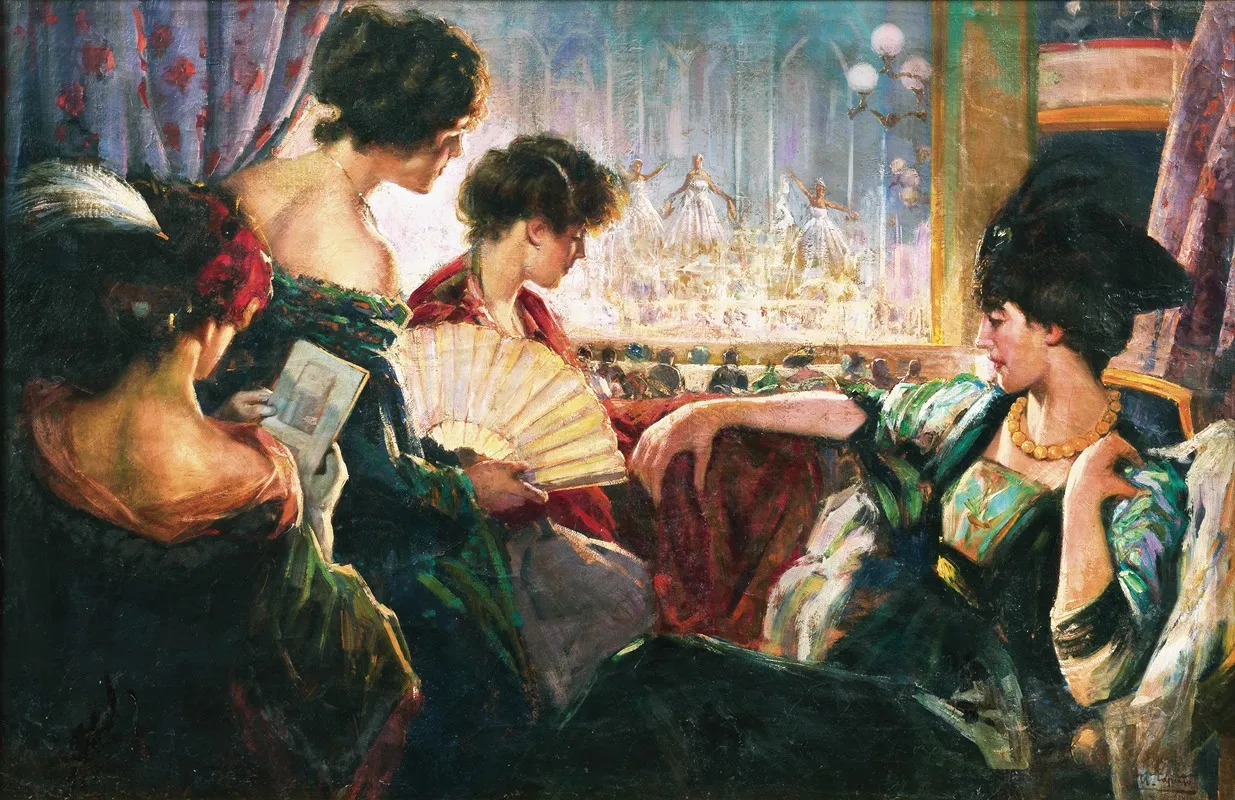 At The Opera 5 Wall Art by Ulisse Caputo - High-Resolution Digital Print