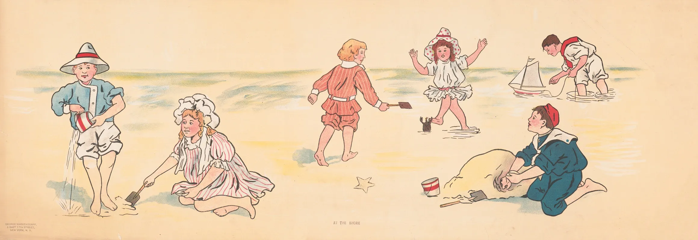 At The Shore 2 Wall Art by George Markendorff - High-Resolution Digital Print