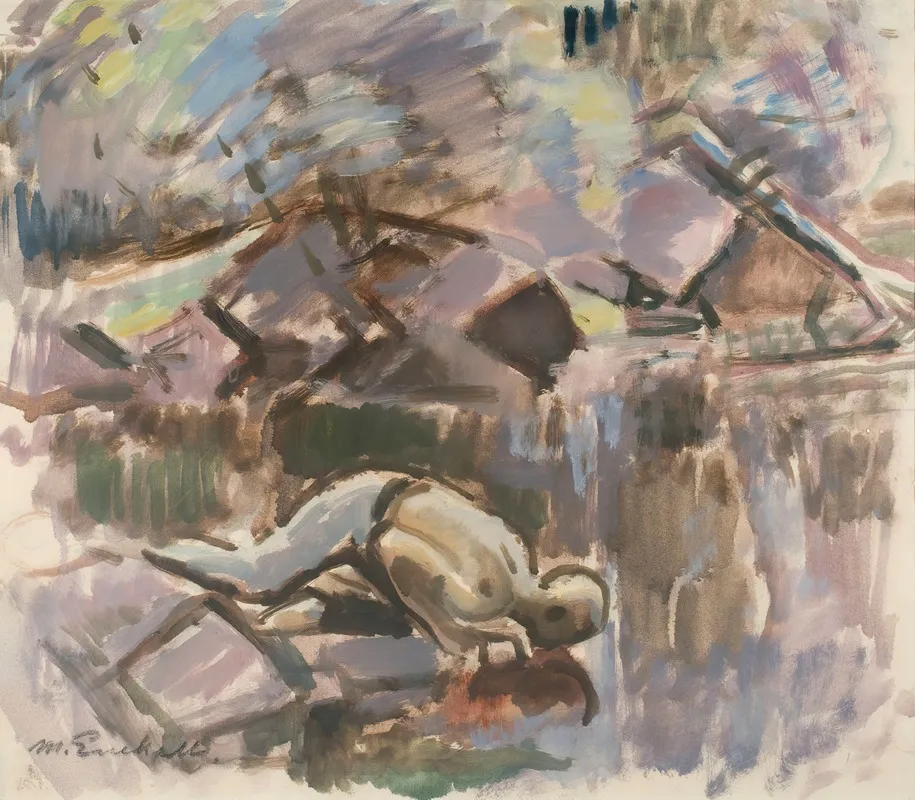 At The Spring 2 Wall Art by Magnus Enckell - High-Resolution Digital Print