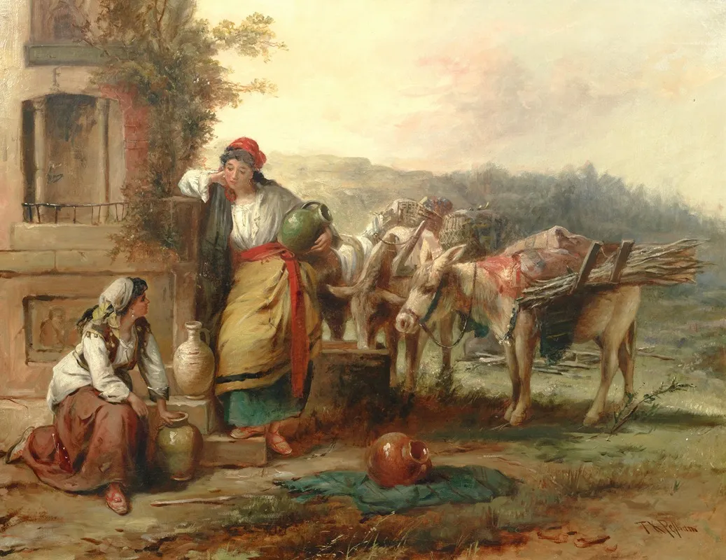 At The Well 10 Wall Art by Thomas Kent Pelham - High-Resolution Digital Print