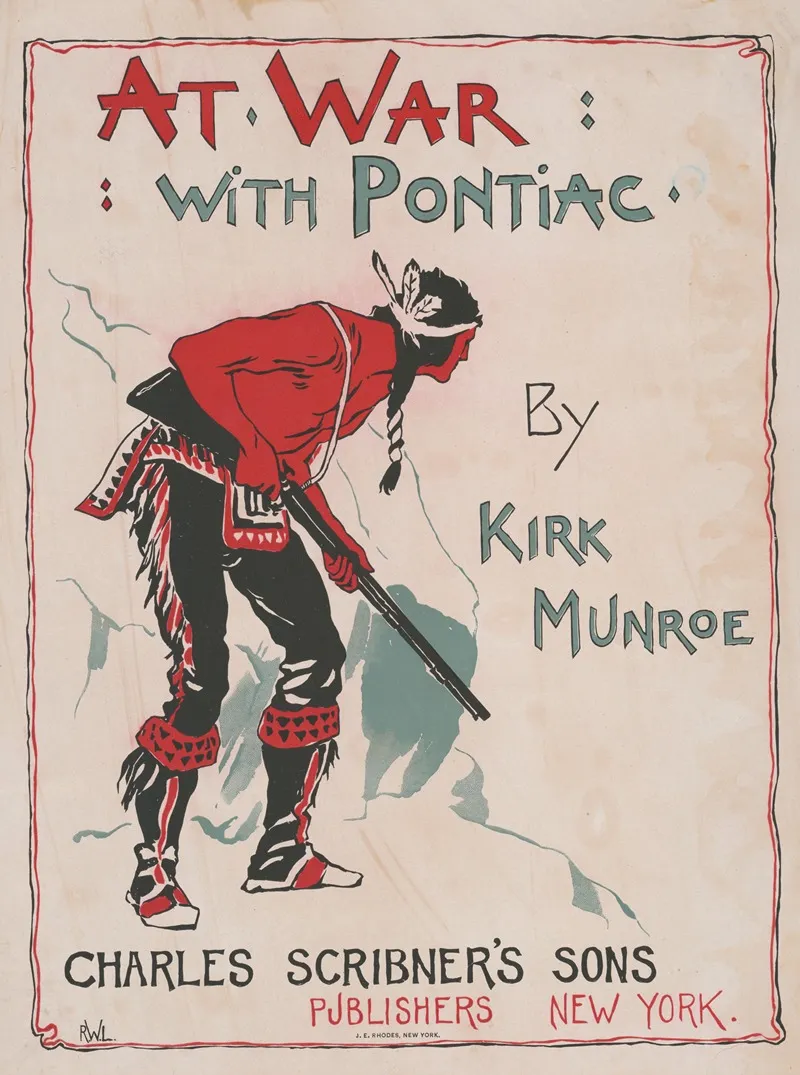 At War With Pontiac By Kirk Munroe Wall Art by Remington W. Lane - High-Resolution Digital Print
