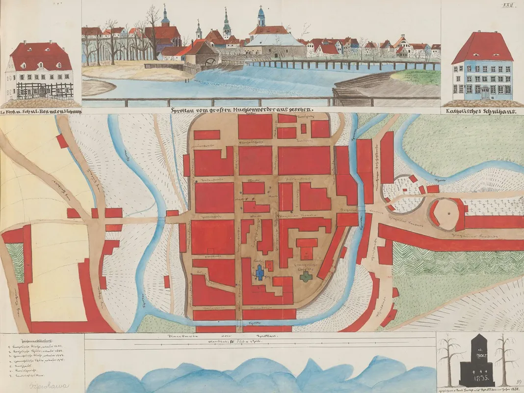 Atlas Befindlichen Karten Gezeichnet Von Seminaristen Pl 22
