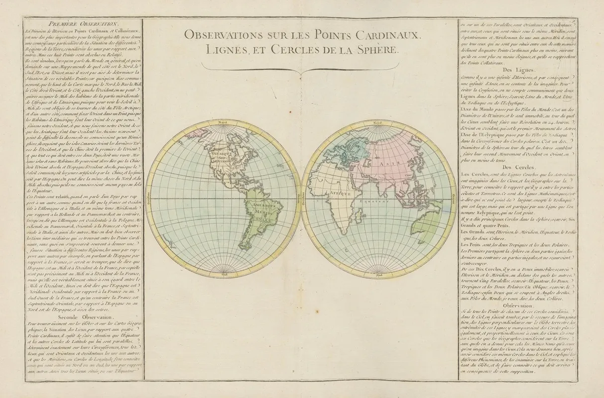 Atlas Methodique Et Elementaire De Geographie Pl 08 Wall Art by Claude Buy de Mornas - High-Resolution Digital Print