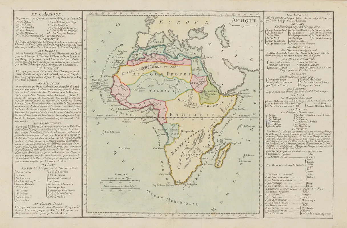 Atlas Methodique Et Elementaire De Geographie Pl 28 Wall Art by Claude Buy de Mornas - High-Resolution Digital Print