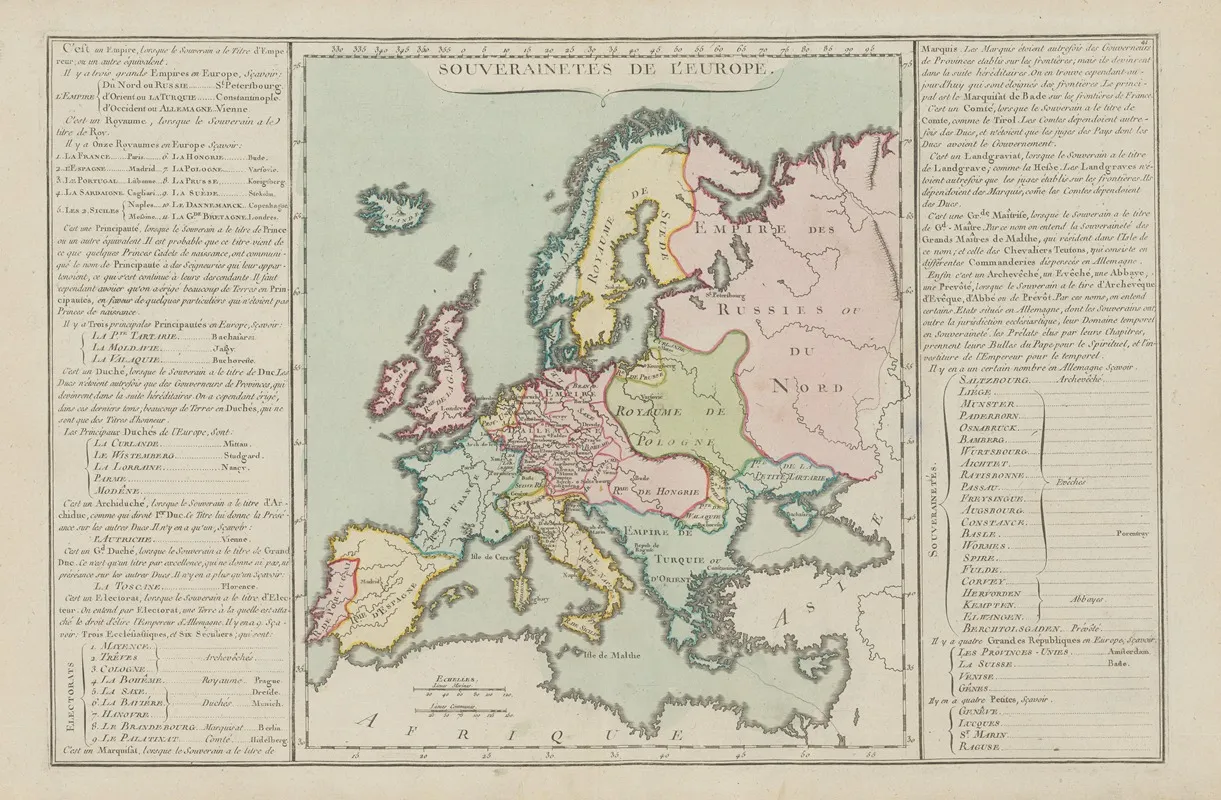 Atlas Methodique Et Elementaire De Geographie Pl 31 Wall Art by Claude Buy de Mornas - High-Resolution Digital Print