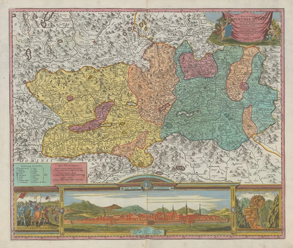 Atlas Nouveau Contenant Toutes Les Parties Su Monde Pl 050 Wall Art by Covens & Mortier - High-Resolution Digital Print