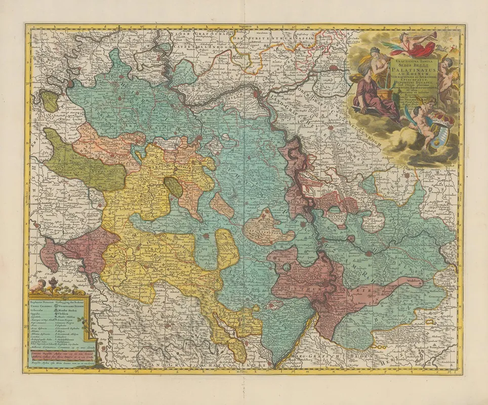 Atlas Nouveau Contenant Toutes Les Parties Su Monde Pl 058 Wall Art by Covens &amp; Mortier - High-Resolution Digital Print