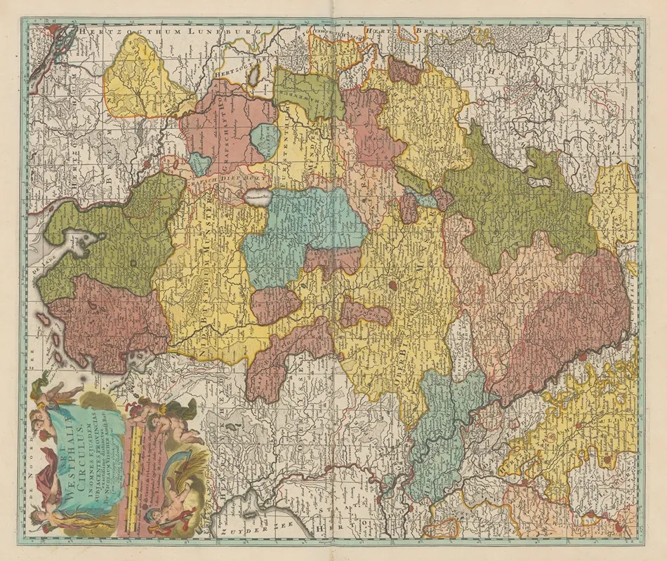 Atlas Nouveau Contenant Toutes Les Parties Su Monde Pl 062 Wall Art by Covens & Mortier - High-Resolution Digital Print