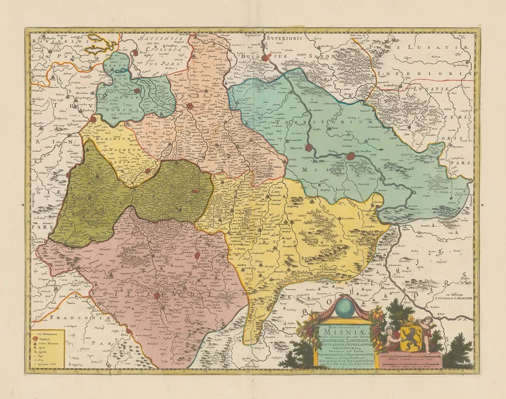 Atlas Nouveau Contenant Toutes Les Parties Su Monde Pl 079 Wall Art by Covens & Mortier - High-Resolution Digital Print