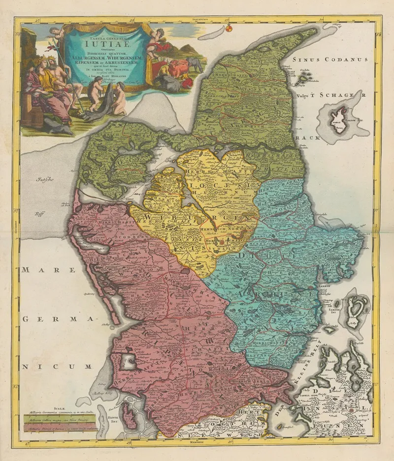 Atlas Nouveau Contenant Toutes Les Parties Su Monde Pl 087 Wall Art by Covens & Mortier - High-Resolution Digital Print