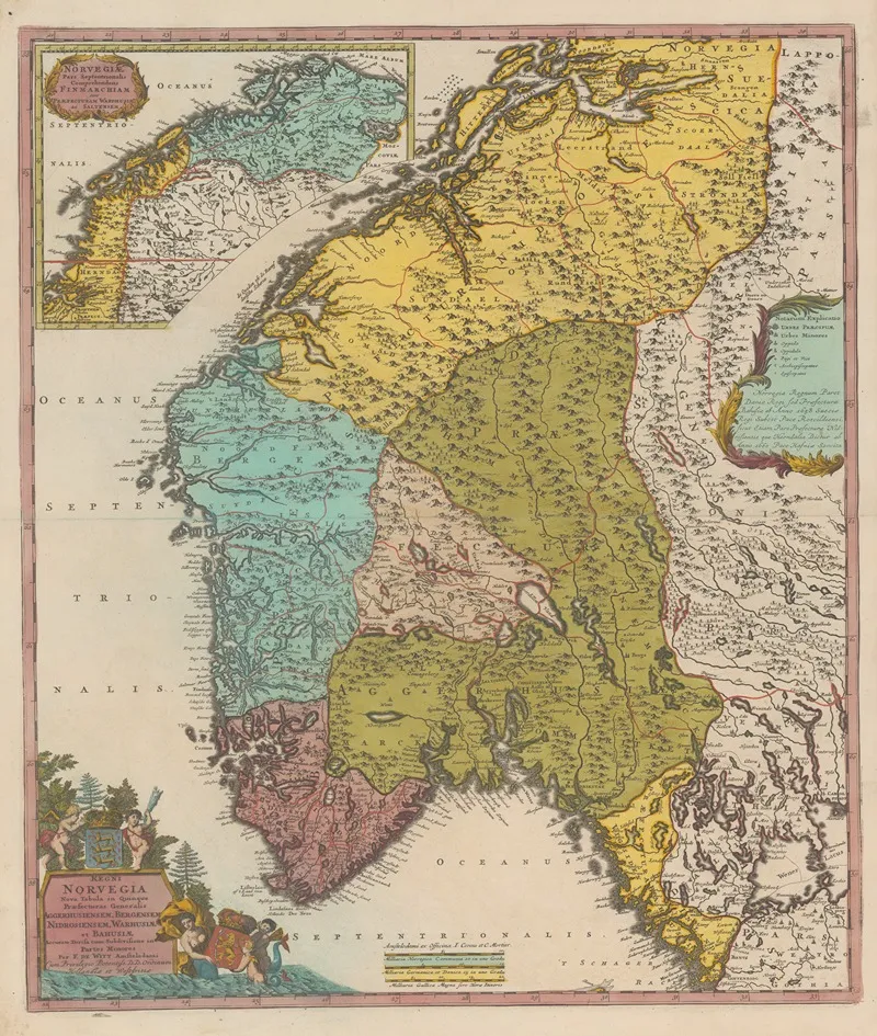 Atlas Nouveau Contenant Toutes Les Parties Su Monde Pl 089 Wall Art by Covens & Mortier - High-Resolution Digital Print