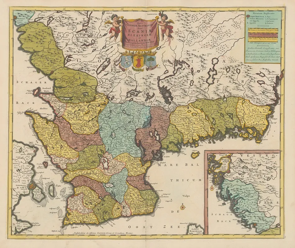 Atlas Nouveau Contenant Toutes Les Parties Su Monde Pl 090 Wall Art by Covens &amp; Mortier - High-Resolution Digital Print