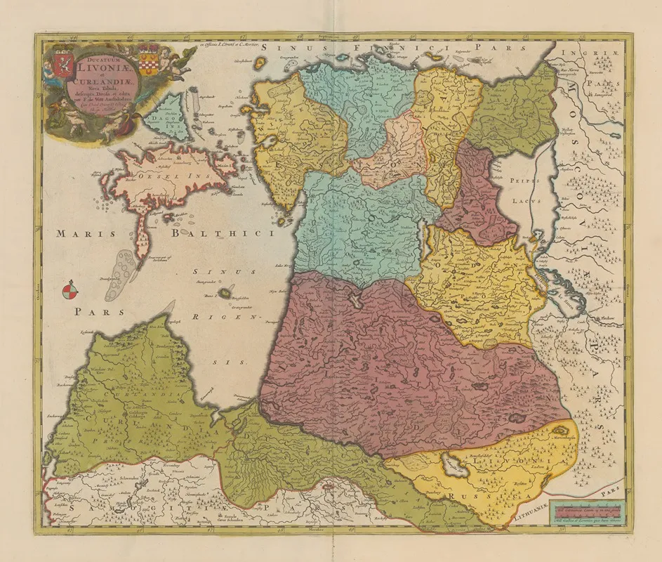 Atlas Nouveau Contenant Toutes Les Parties Su Monde Pl 095 Wall Art by Covens & Mortier - High-Resolution Digital Print