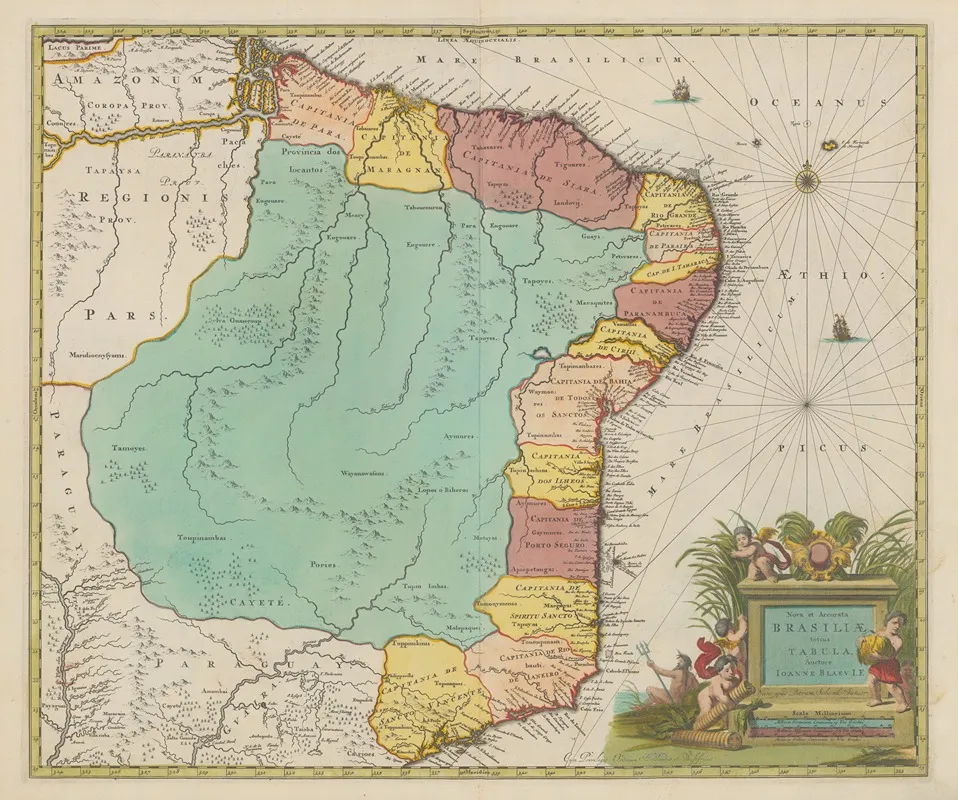 Atlas Nouveau Contenant Toutes Les Parties Su Monde Pl 113 Wall Art by Covens & Mortier - High-Resolution Digital Print